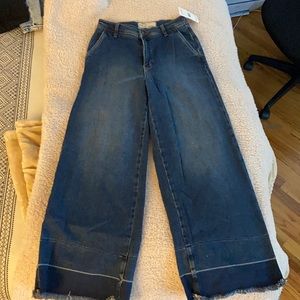 Free People Wide Leg / Flare Jeans